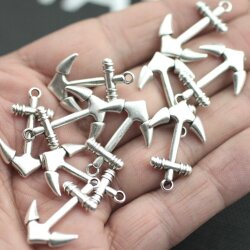 10 anchor Charms, Pendants