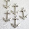 10 anchor Charms, Pendants