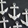 10 anchor Charms, Pendants