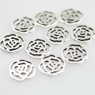 10 Rosenblte Anhnger