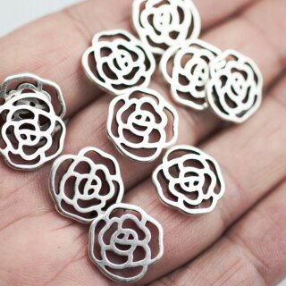 10 Rosenblte Anhnger