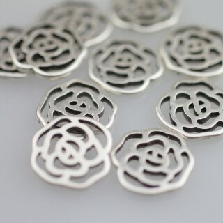 10 Rosenblte Anhnger
