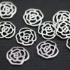 10 Rose Pendants