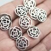 10 Rose Pendants