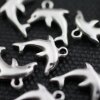 10 Mini Dolphin Charms Pendant