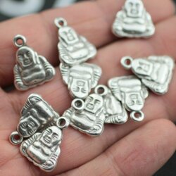 10 Buddha Charms, Pendants