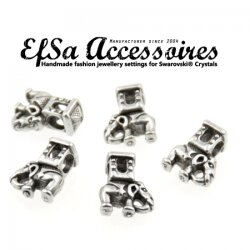 10 Elephant Beads