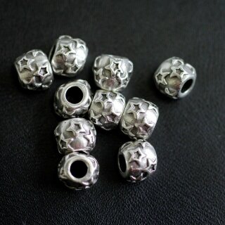 10 Stern Perlen