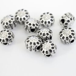 10 Thorne Flower Beads