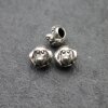 10 dog head Beads