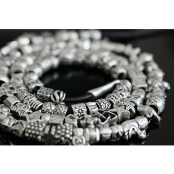 10 Skull, Deaths head Beads