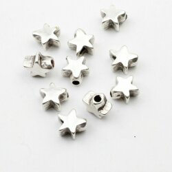 10 Stern Perlen
