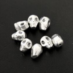 10 Skull, Deaths head Beads