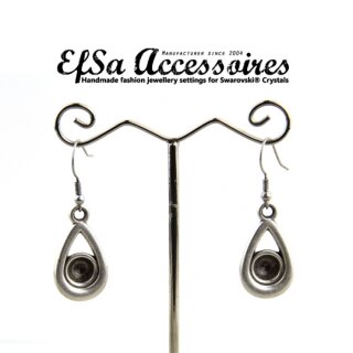 Ohrhaken Fassung fr 8 mm Chatons