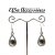 Earhook setting for 8 mm Chatons