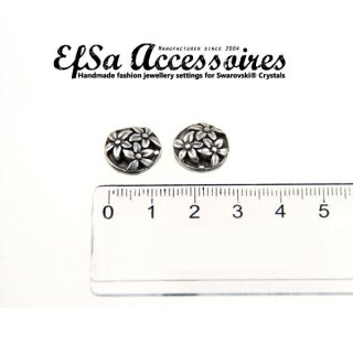 10 Stk. Rosetten fr 14 mm Rivoli Kessel