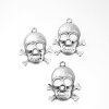 10 Skull, Deaths head pirate Pendants