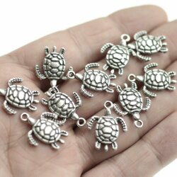 10 turtle Pendants