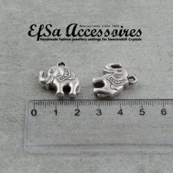 5 Elephant Pendants