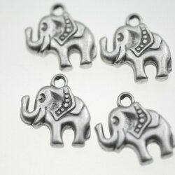 5 Elephant Pendants