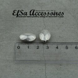 10 Oval Facetted  Beads