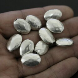 10 Ovale Facetten Perlen