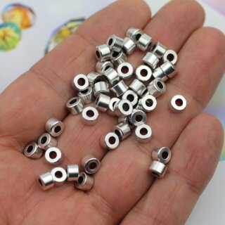 20 Rhrchen, Perlen Zwischenperlen Spacer
