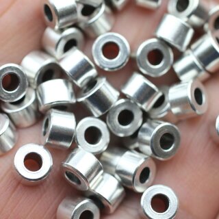 20 Rhrchen, Perlen Zwischenperlen Spacer