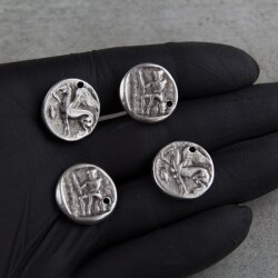 10 Fantasy Münzen Anhänger