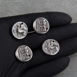 10 Fantasy Coin Pendants