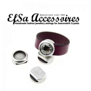 10 Schiebeperlen fr 10 mm Cabochons