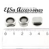 10 Slide Beads for 10 mm Cabochon