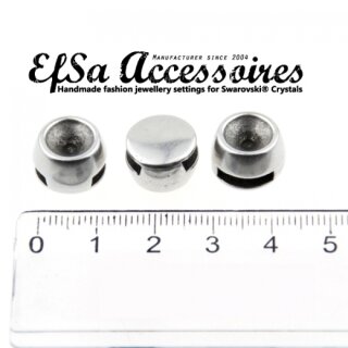 10 Stk. Schiebeperlen fr 10x2 mm Leder und 8 mm 1088 - Swarovski Crystal