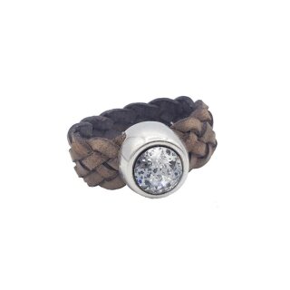 10 Stk. Schiebeperlen fr 10x2 mm Leder und 8 mm 1088 - Swarovski Crystal
