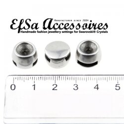 10 Stk. Schiebeperlen für 10x2 mm Leder und 8 mm 1088 - Swarovski Crystal