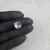 10 Schiebeperlen für Swarovski 4470 -10 mm Cushion Square Kristalle, dunkel altsilber