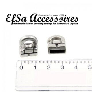 Haken Verschlu Set fr Flaches Leder