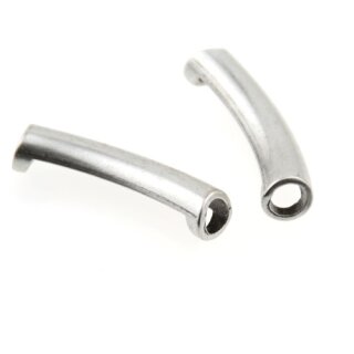 10 Metall Rhrchen  3,5 mm