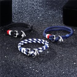 Anker Armband Basteln Verschluss