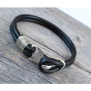 5 Haken Verschlsse Altsilber