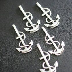 10 anchor Charms, Pendants