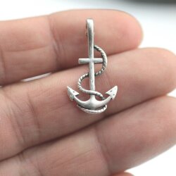 10 anchor Charms, Pendants