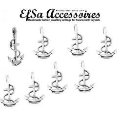 10 anchor Charms, Pendants