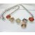necklace setting for 12 mm Cushion Square Swarovski Crystals