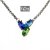 necklace setting for 15x7 mm Navette Swarovski Crystals