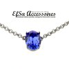 necklace setting for 18x13 mm Oval Swarovski Crystals