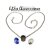 necklace setting for 18x13 mm Oval Swarovski Crystals