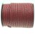 1 m Red Brown, braided Leather 4 mm