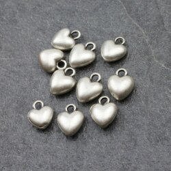 10 Heart Pendants