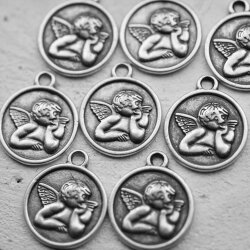 10 Cupid Pendants